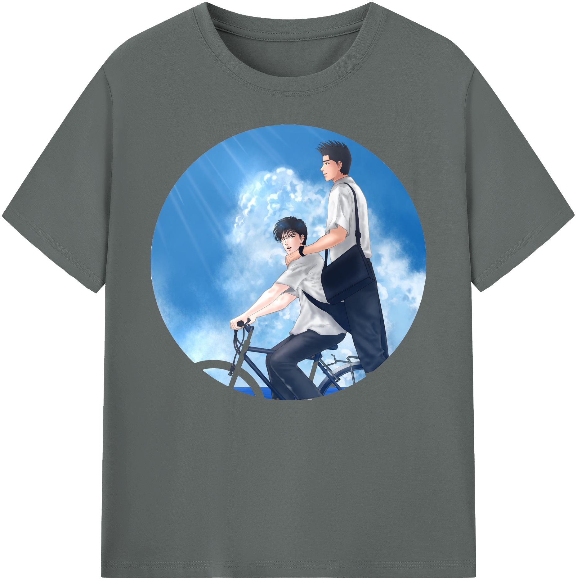 （画像用） SLAM DUNK／スラムダンク 綿100％ メンズ半袖Tシャツ｜肌触りやわらか＆通気性